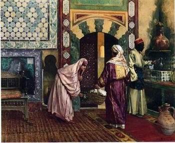 unknow artist Arab or Arabic people and life. Orientalism oil paintings  373 oil painting image